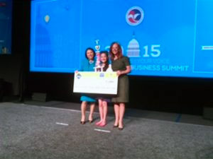 Palm Beach SCORE Young Entrepreneur Kayla Abramowitz Wins in D.C. (Palm Beach SCORE)